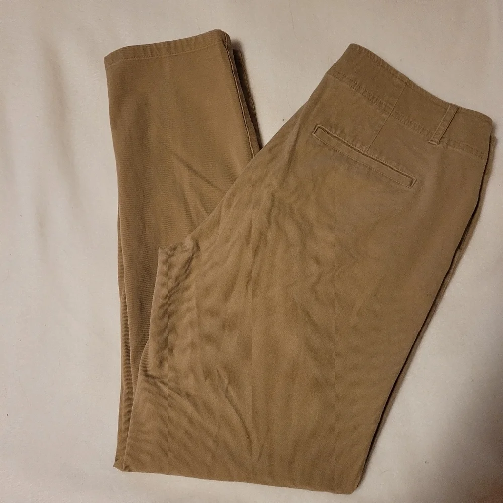 Lauren Ralph Lauren * Straight Leg* Ankle Length* Khaki Jeans* Sz 10